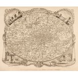 Moule (Thomas). An untitled part atlas, circa 1837