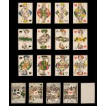 German playing cards. Napoleon's Victories, Frankfurt: C.L. Wüst, circa 1840, & 3 others