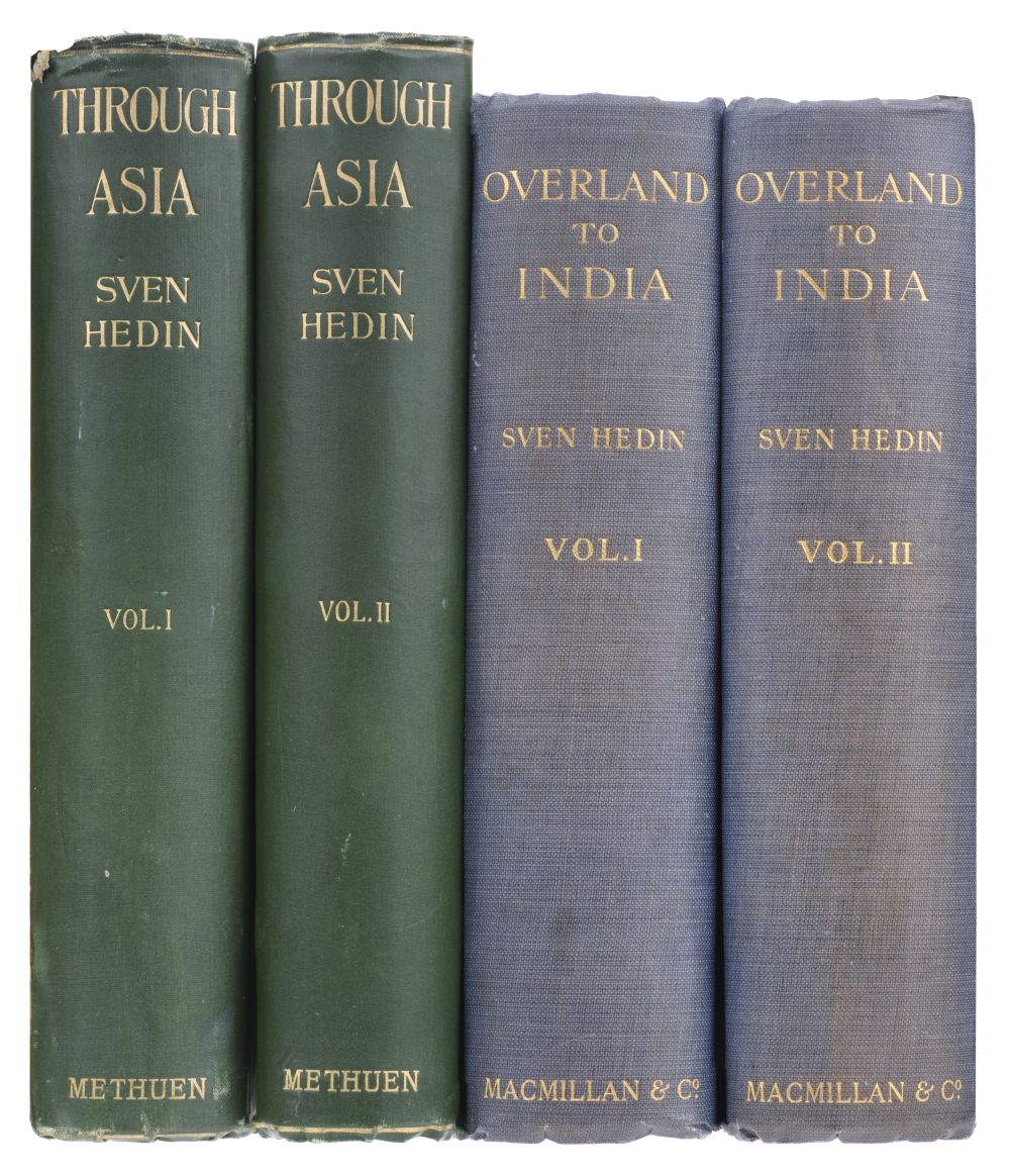 Hedin (Sven). Through Asia, 1st edition in English, 2 volumes, London: Methuen & Co, 1898