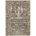 Kelmscott Press. Morris (William). The Well at the World's End, presentation copy, 1896