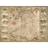 Wales. Speed (John), Wales, John Sudbury & George Humble, circa 1627