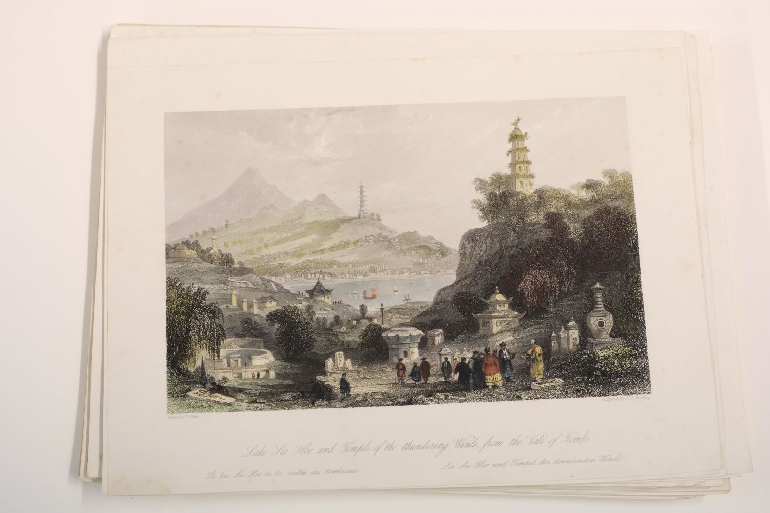 Allom (Thomas). A collection of 44 views from 'China Illustrated', circa 1843 - Image 16 of 18