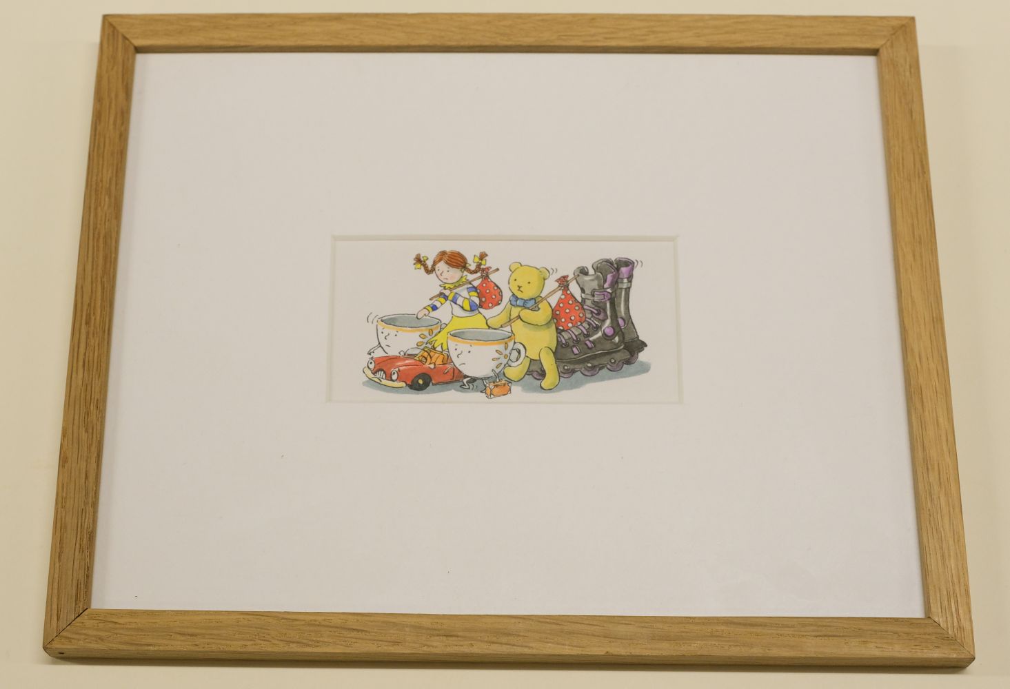Hall (Mary, late 20th century). Original Illustrations for The Toys That Ran Away - Image 7 of 7