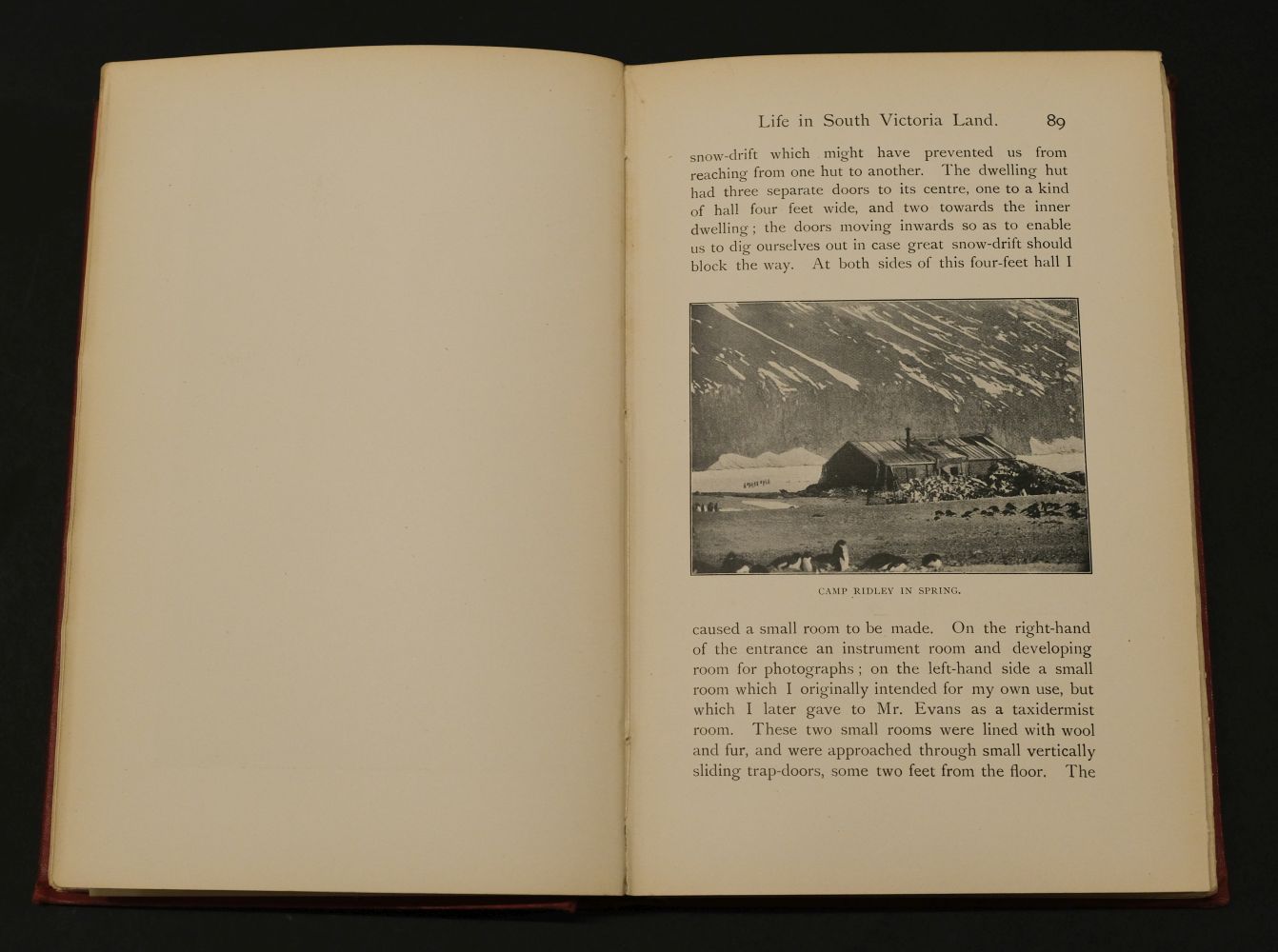Borchgrevink (Carsten). First on the Antarctic Continent, 1st edition, London: George Newnes, 1901 - Bild 12 aus 14