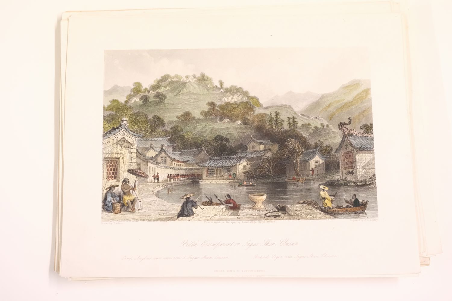 Allom (Thomas). A collection of 44 views from 'China Illustrated', circa 1843 - Image 15 of 18
