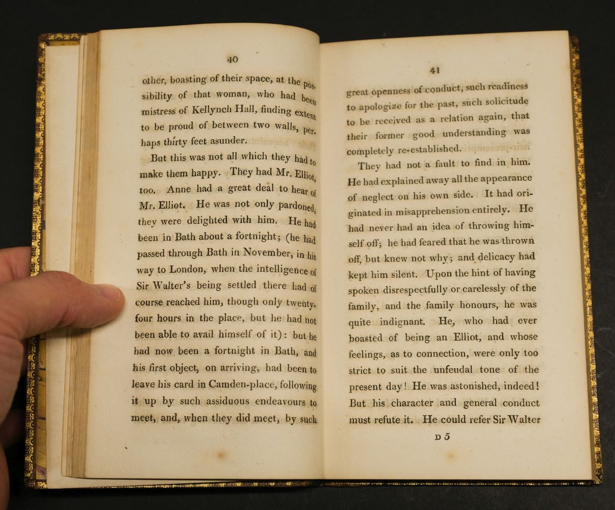 Austen, Jane. Northanger Abbey: and Persuasion. 4 volumes, 1st edition, John Murray, 1818 - Image 43 of 45