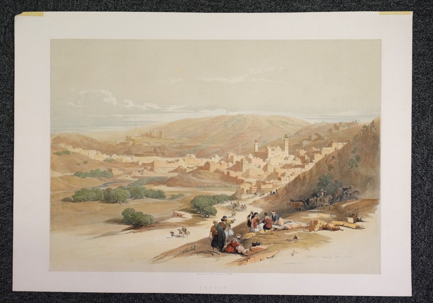 Roberts (David). A collection of 11 views in the Holy Land, circa 1844 - Image 12 of 14