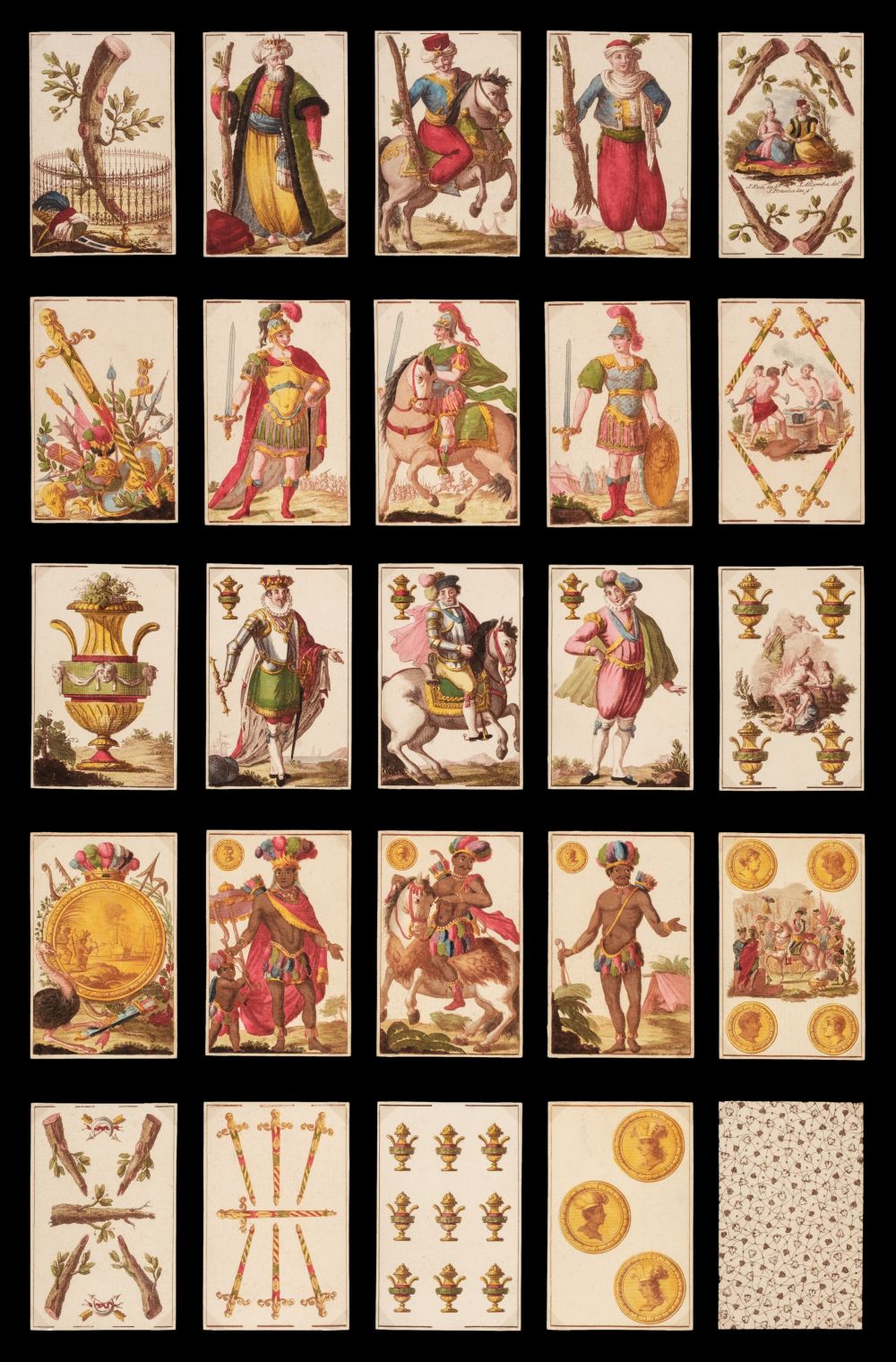 Spanish playing cards. Four Empires design, [Felipe Ocejo, Madrid], circa 1810, & 2 others