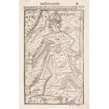 Europe. Munster (Sebastian), Untitled allegorical map of Europe, circa 1598