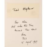 Hughes (Ted). Season Songs, 1st edition, 1976