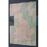 Folding Maps. A Collection of six maps, mostly 19th-century,
