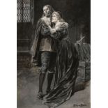 Davie (Howard, 1868-1943). Mr Irving and Miss Ellen Terry as King Charles I