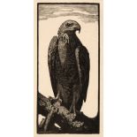 Lindsay (Lionel Arthur, 1874-1961). The Brown Hawk, [1924], woodcut