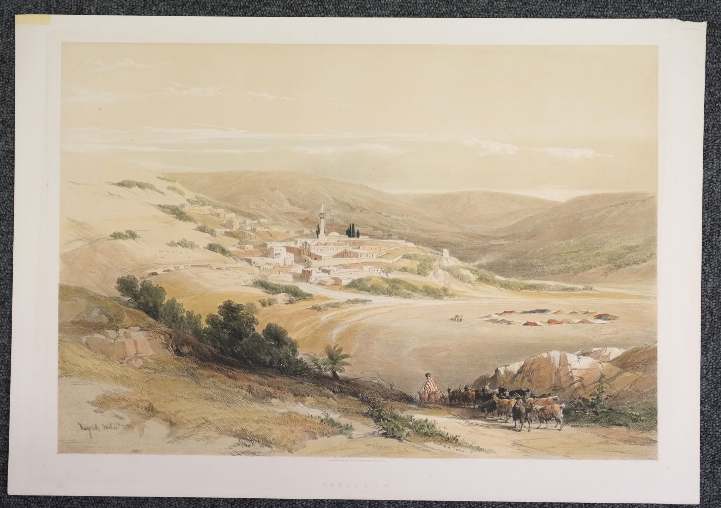 Roberts (David). A collection of 11 views in the Holy Land, circa 1844 - Image 10 of 14