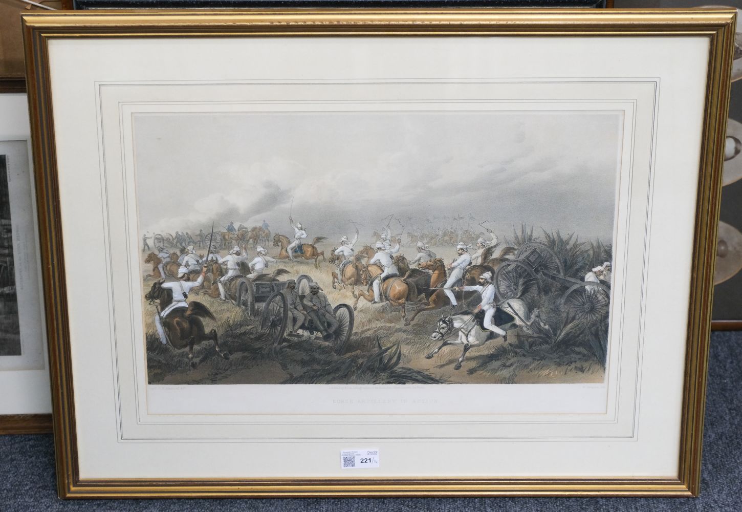 A collection of military prints and watercolours, mainly later 19th and early 20th century