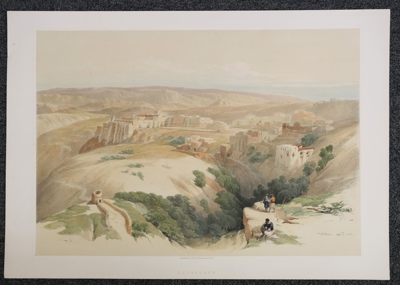 Roberts (David). A collection of 11 views in the Holy Land, circa 1844 - Image 11 of 14