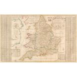England & Wales. Moll (Herman), The South Part of Great Britain Called England and Wales, 1730