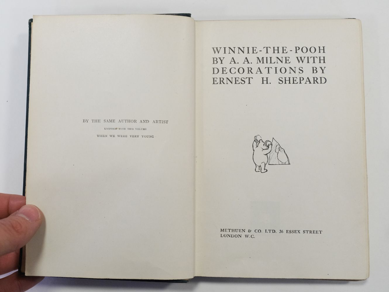 Milne (A.A). Winnie-The-Pooh, 1st edition, London: Methuen & Co, 1926 - Image 11 of 12