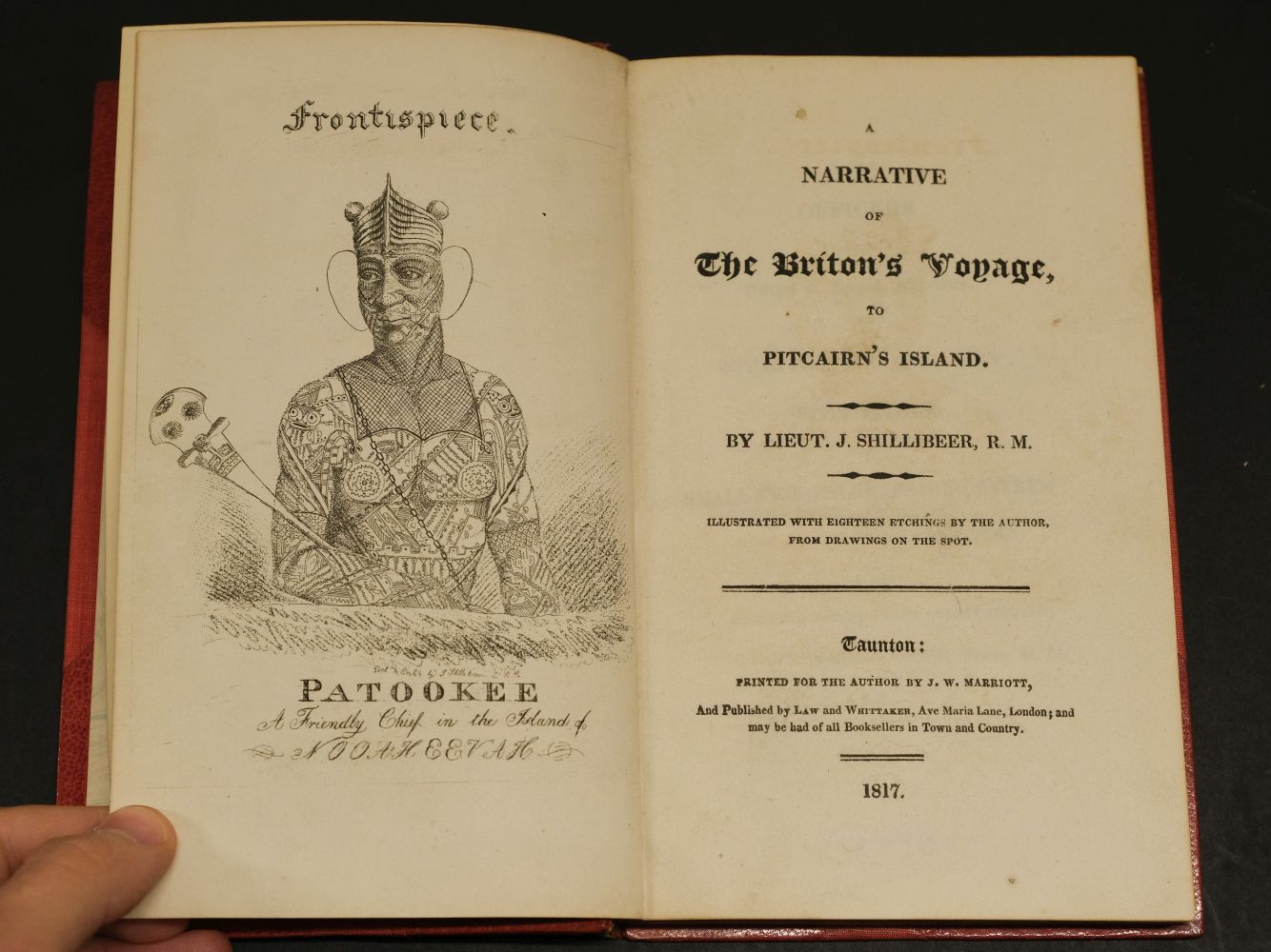 Shillibeer (John). A Narrative of the Briton's Voyage, to Pitcairn's Island, 1817 - Image 7 of 18