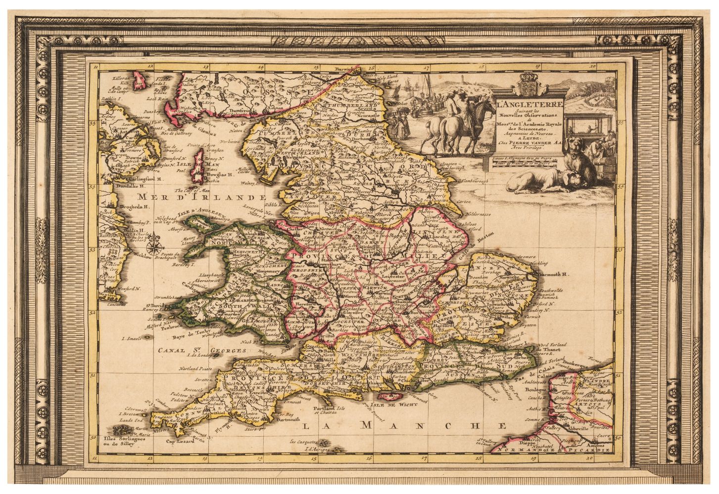 British Isles. A collection of 38 maps, 17th - 19th century