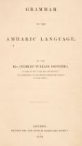 Isenberg (Charles William). Grammar of the Amharic Language, 1st edition, 1842