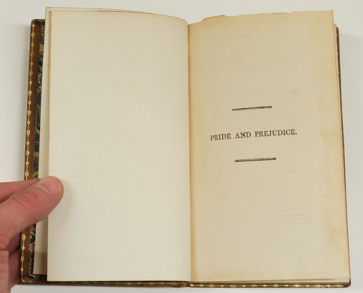 Austen, Jane. Pride and Prejudice: A Novel... 3 volumes, 1st edition, 1813 - Image 23 of 41