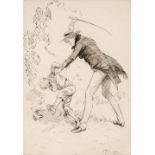 Thomson (Hugh, 1860-1920). Two original drawings, 1900 & 1902