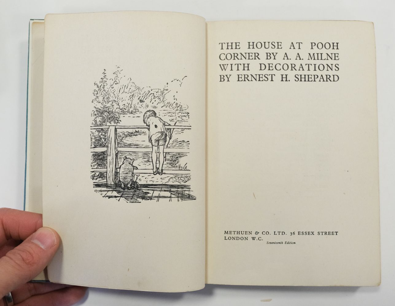 Milne (A.A). Winnie-The-Pooh, 1st edition, London: Methuen & Co, 1926 - Image 5 of 12