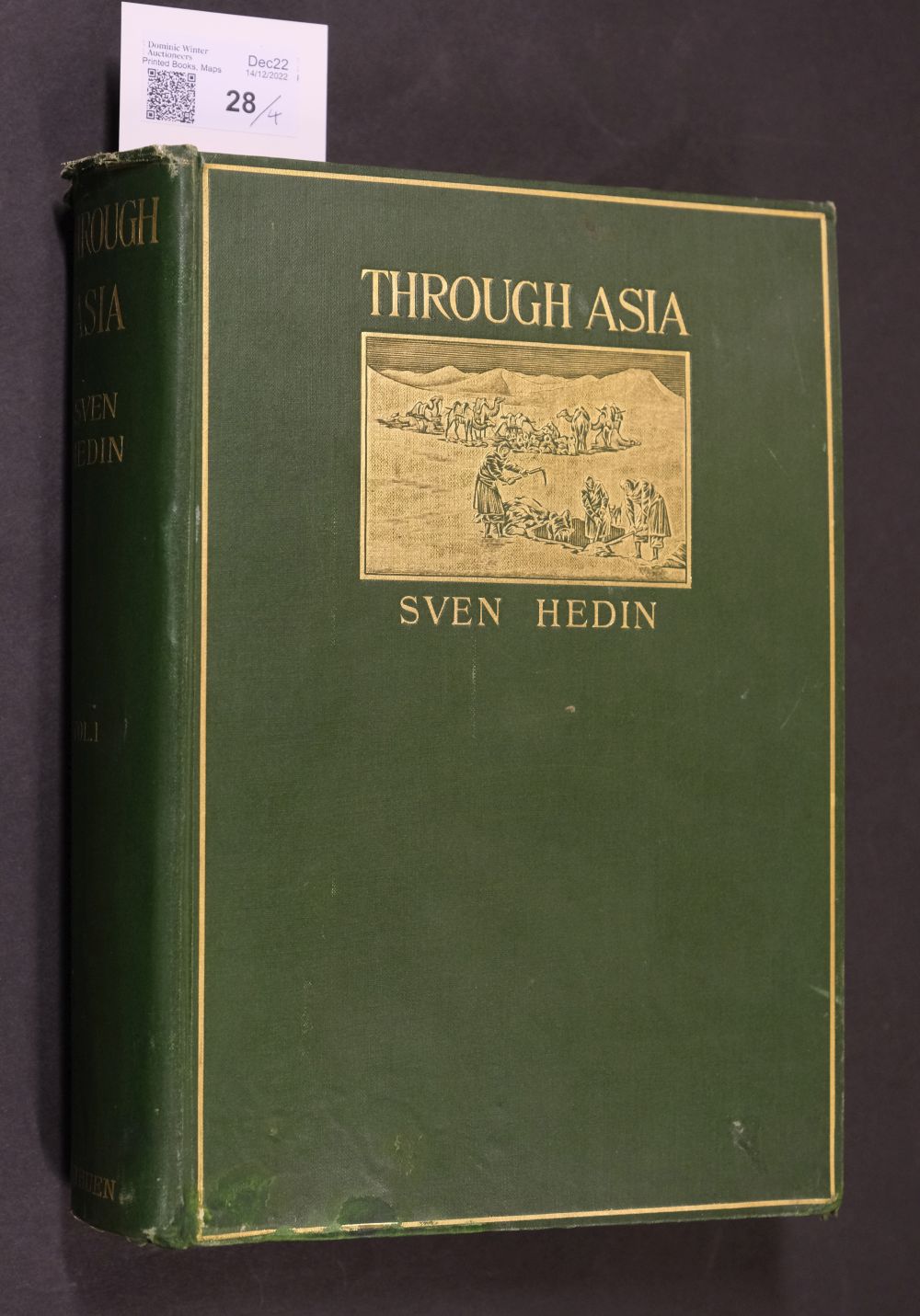 Hedin (Sven). Through Asia, 1st edition in English, 2 volumes, London: Methuen & Co, 1898 - Image 3 of 3
