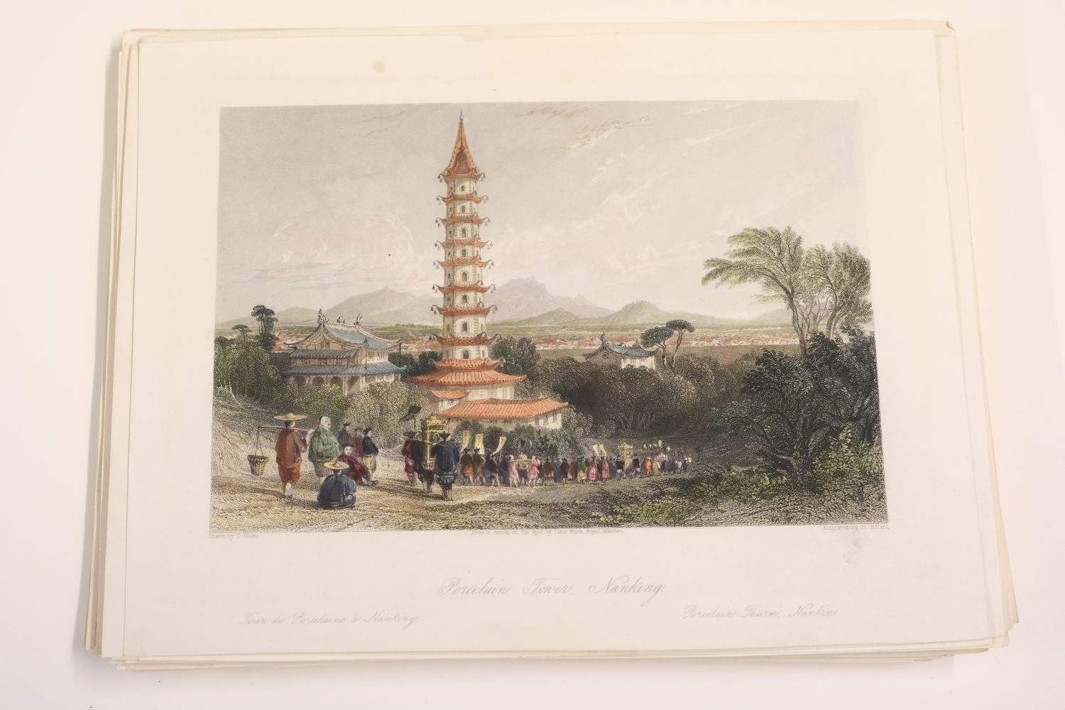 Allom (Thomas). A collection of 44 views from 'China Illustrated', circa 1843 - Image 7 of 18