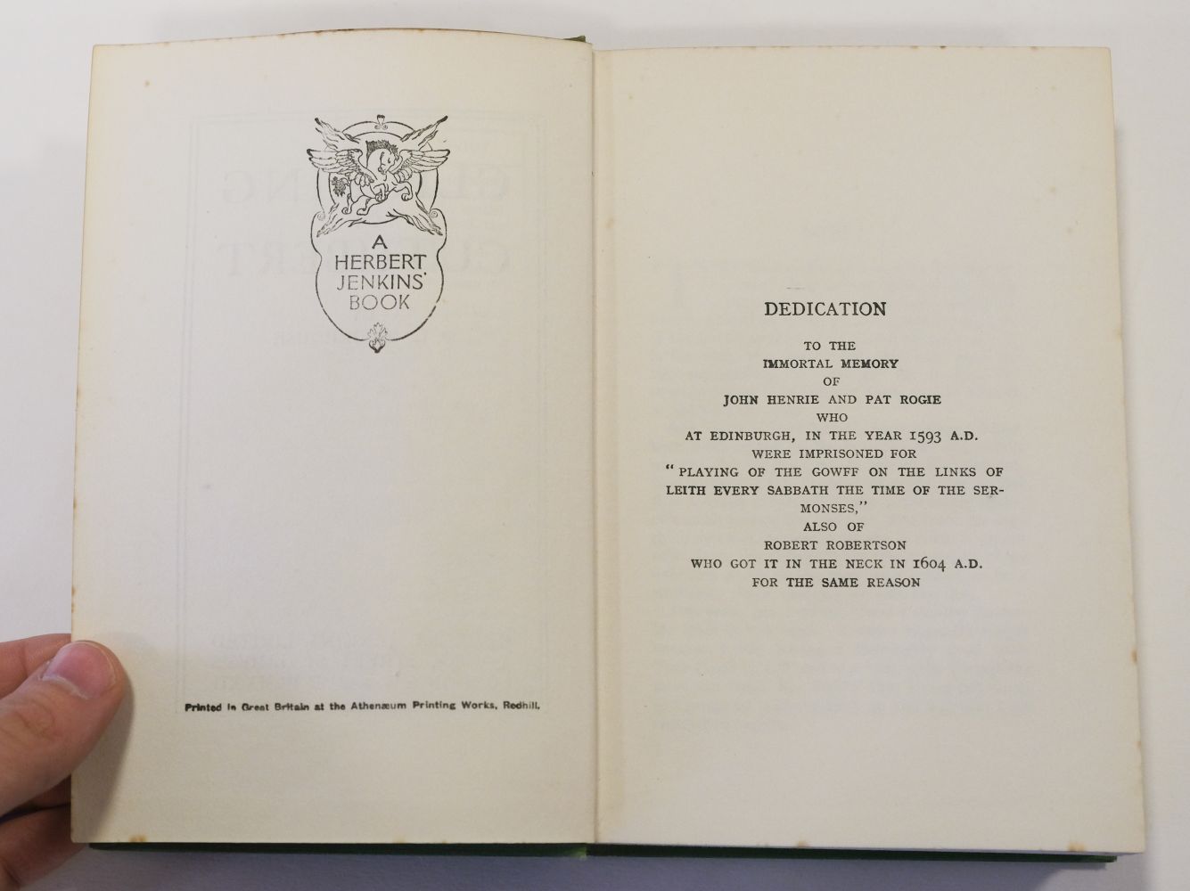 Wodehouse (P.G.). The Clicking of Cuthbert, 1st edition, 1922 - Image 9 of 12