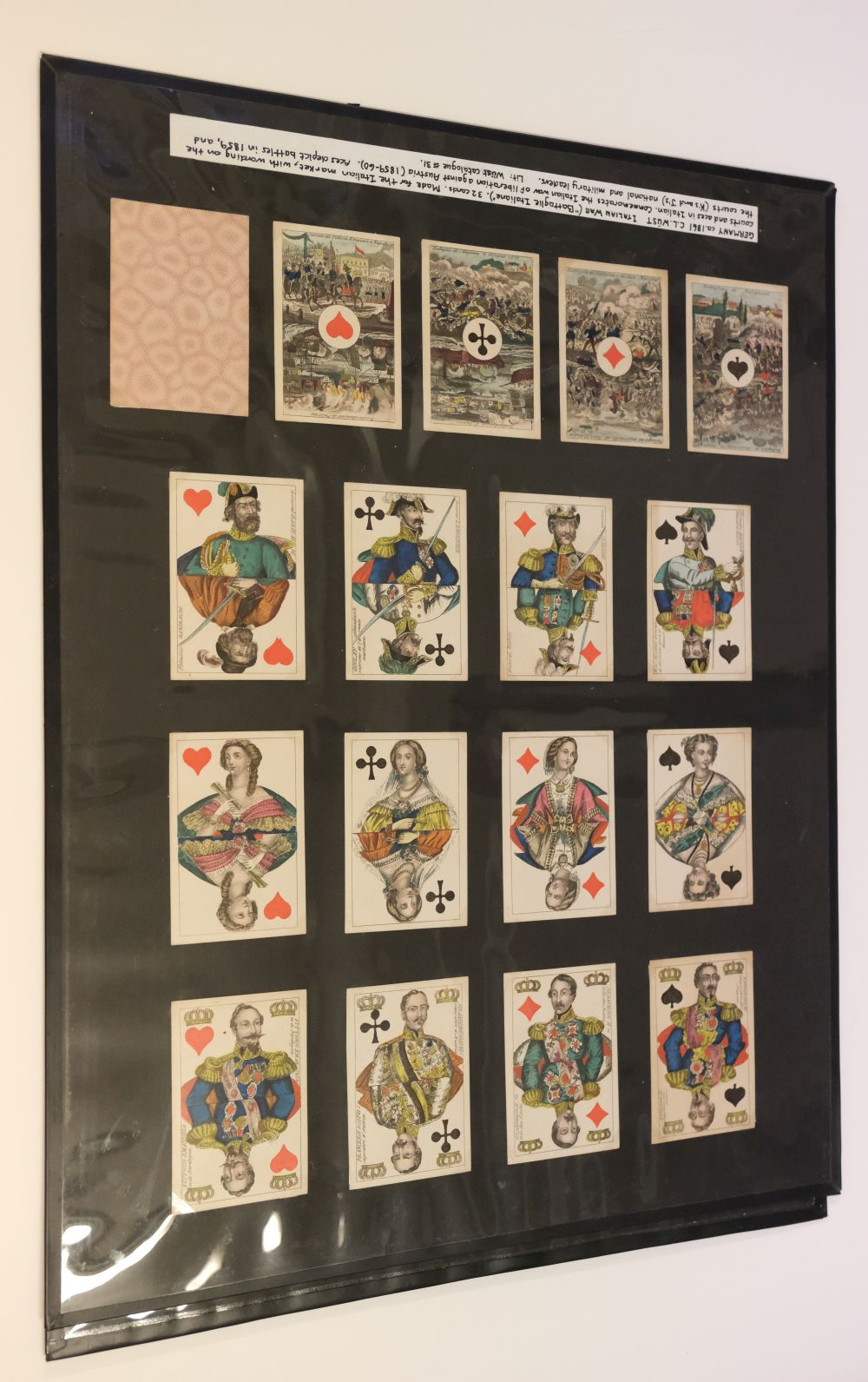 German playing cards. Napoleon's Victories, Frankfurt: C.L. Wüst, circa 1840, & 3 others - Image 4 of 13