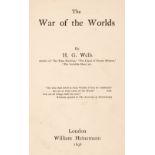 H. G. Wells War of The Worlds, 1st edition, 1st issue, 1898