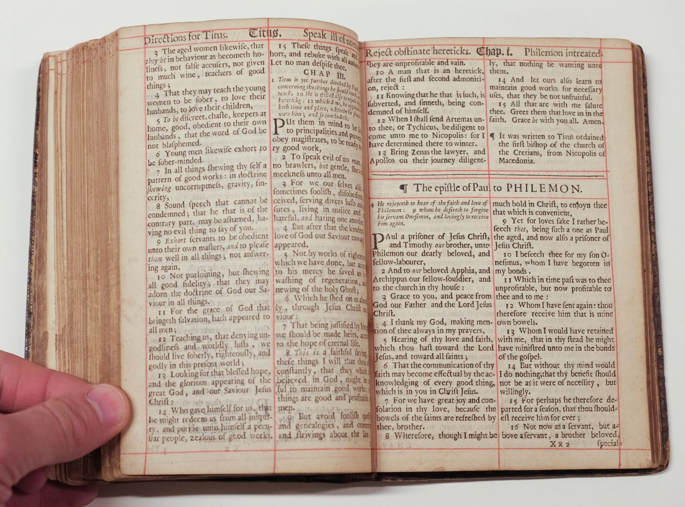 Bible [New Testament]. The New Testament of our Lord and Saviour Jesus Christ, 1678 - Image 8 of 8