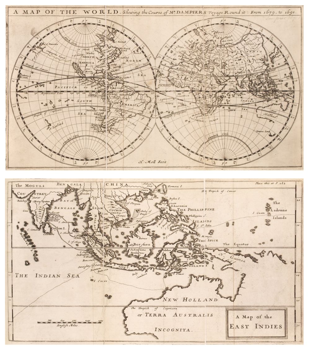 Dampier (William). A New Voyage Around The World, 1st edition, London: James Knapton, 1697 - Image 2 of 13