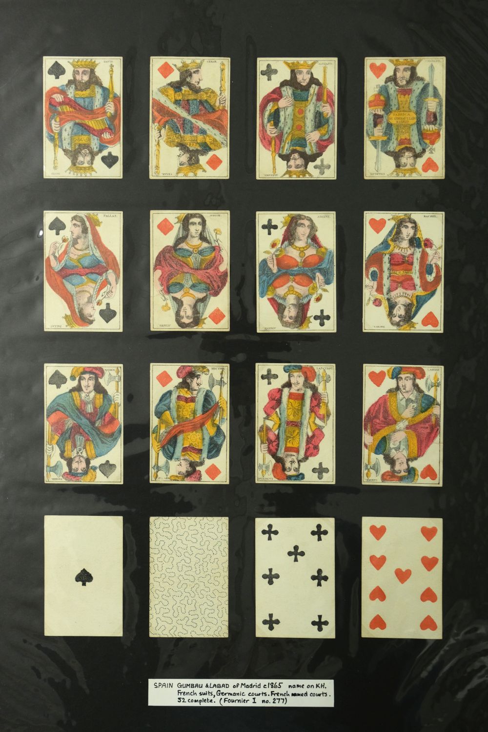 Spanish playing cards. Four Empires design, [Felipe Ocejo, Madrid], circa 1810, & 2 others - Image 3 of 10