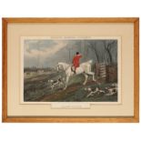 A PAIR OF HODSON'S HUNTING SCENES 'A Pleasant Ride Home' and 'Drawn Blank'