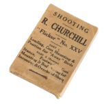 R. CHURCHILL: A SHOOTING "FLICKER" BOOK