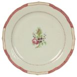 A CHINESE EXPORT PORCELAIN CHARGER