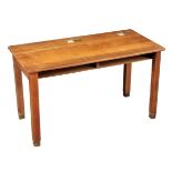 AN OAK CHILD'S DESK