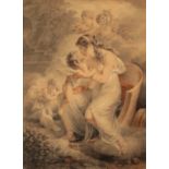JACQUES KUYPER (1761-1808) Venus and Cupid in a chariot