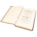 DRYDEN, John. The Satires of Juvenal and Satires of Persius, 1693