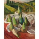*MAVIS FREER (B. 1927) 'March of the Pears'