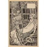 AUBREY BEARDSLEY (1872-1898) A chapter heading illustration for 'Le Morte d'Arthur'