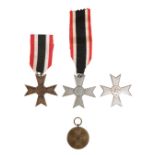 A COLLECTION OF THIRD REICH WAR MERIT CROSSES