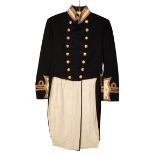 A ROYAL NAVY TAILCOAT