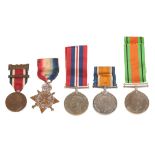 GROUP OF FOUR TO BOMBARDIER DRINKWATER, ROYAL ARTILLERY