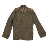 A WWII GERMAN ARMY OFFICERS TUNIC