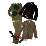 A ROYAL MARINE SERVICE DRESS UNIFORM