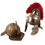 A ROMAN STYLE LEGIONNAIRES HELMET